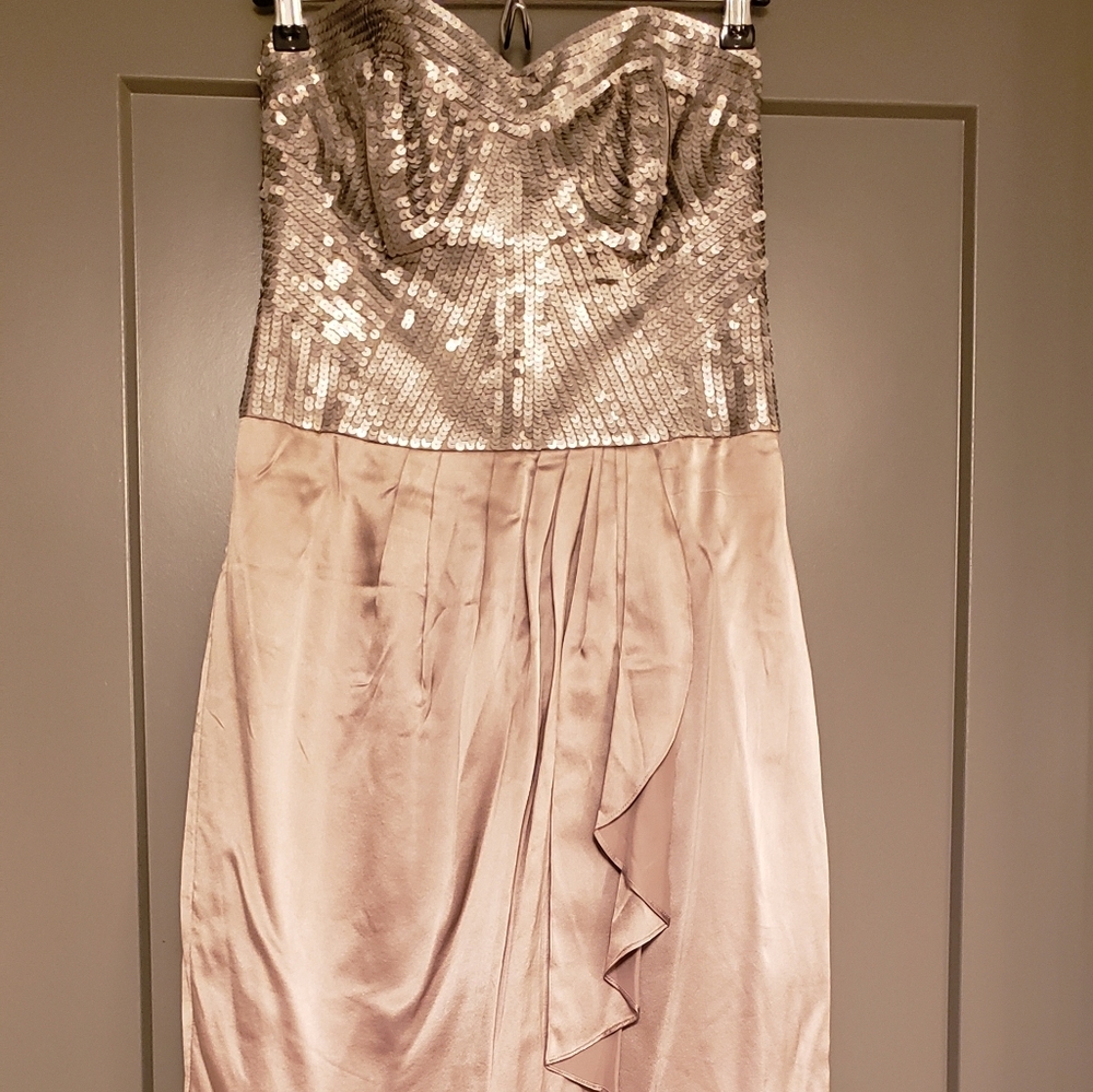 Sequined cocktail dress